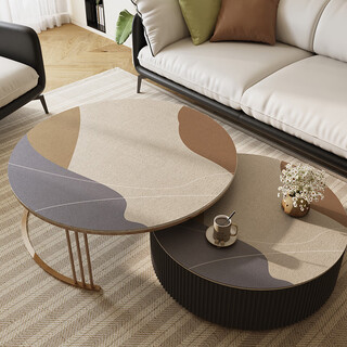 Lilang dining table mat round small round table round coffee table mat no-wash oil-proof and waterproof tablecloth anti-scalding anti-slip mat dining table mat qingdai diameter 150cm