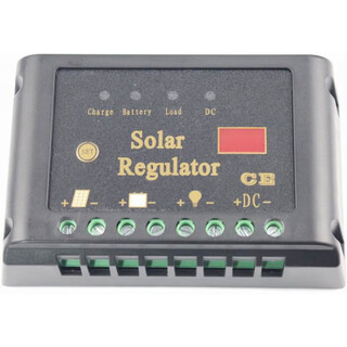 Solar intelligent fully automatic mains complementary discharge circuit lamp power generation light near time control controller 12v battery priority 12v20a