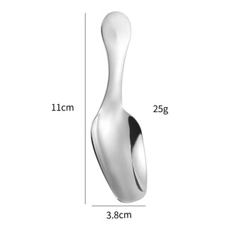 Flying kitchen tea spoon tea set accessories exquisitely carved metal tea spoon tea shovel 304 stainless steel tea spoon