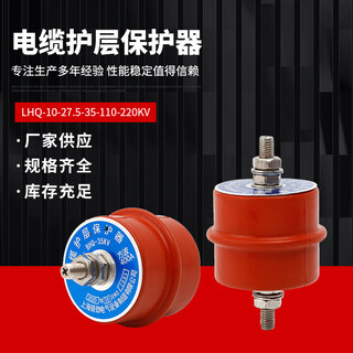Cable sheath protector lhq/bhq-6-10-27.5-35-110-220kv high voltage ground box protector lhq/bhq-10kv