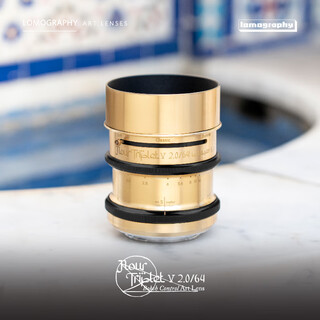 Lomographylomogarphy nour triplet v 2.0/64 bokeh control nour soft focus mirrorless art lens brass version nikon z mount