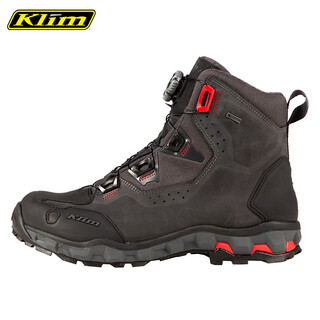 Klim rally riding boots motorcycle cross-country warcraft rangegtx boundary all-season waterproof breathable cycling shoes for men warcraft black and red 44