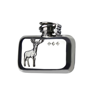 Taliesin uk imported sheffield pewter tin jug bucks double hinge portable pocket retro british