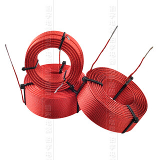 0.5mm-2.5mm oxygen-free copper frequency divider air core inductor coil high purity copper coil 0.6mm 0 point 9mh