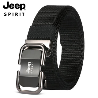 Jeep spirit jeep belt men's nylon belt korean style fashionable wear-resistant and durable brand belt military training belt