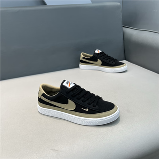 10% off area outlet counter popular men's shoes summer new low-cut casual sneakers fashion sports shoes for men black 42