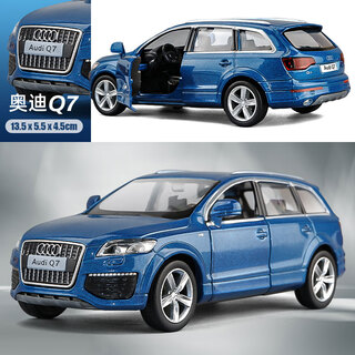 Porsche 911 gt3 rs alloy car imitation real car racing car model children's toy car boy audi q7 blue sports car