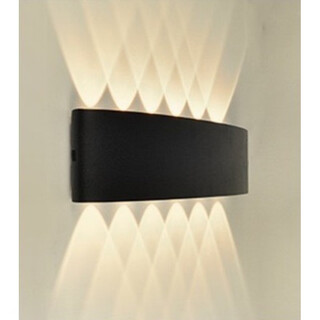 Yilin outdoor wall lamp up and down light-emitting exterior wall lamp minimalist led outdoor lighting double-head courtyard waterproof wall lamp b15-12w warm light ww