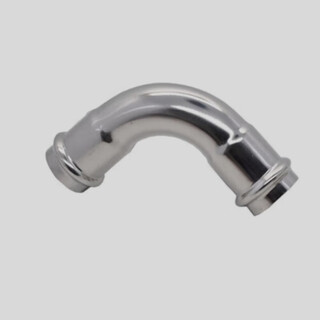 Jinniu pipe industry stainless steel double pressure 90 elbow specifications dn50 material 304 light gray dn50 304 stainless steel