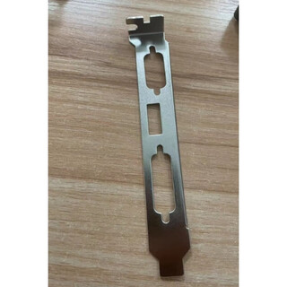 显卡全高半高刀卡 dvi＋hdmi/dp接口电脑机箱防尘挡板2uitx vga hdmi dvi三接口