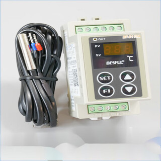 Bf-d110a bihe besful return water heating rail-mounted thermostat thermostat temperature controller bfd110a equipped with 1 temperature probe