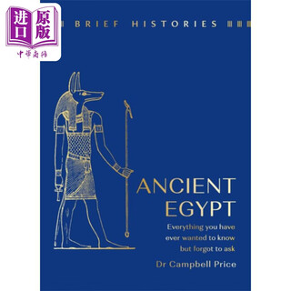 预售 简史 古埃及 英文原版 Brief Histories Ancient Egypt Campbell Price 坎贝尔 普莱斯