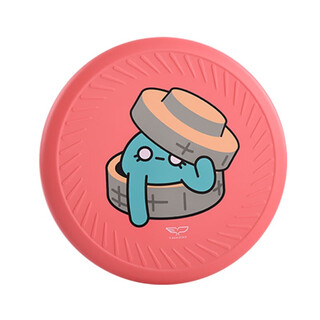 Yikun frisbee 100g frisbee children's floppy disk outdoor toy parent-child interactive beach sports small flying saucer red berry