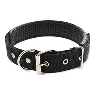 Dog collar leash, pet walking leash, large, medium and small dog chain, foam neck collar, golden retriever collar, black s size, about 5-12 jin jin is equal to 0.5 kg