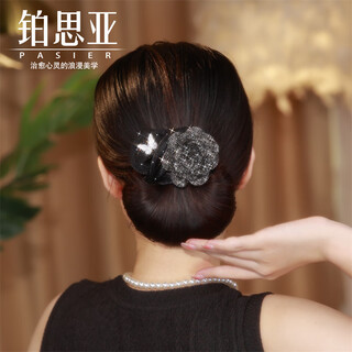 Bosiya practical gift new camellia hair disk hairpin for women's ball head hairpin high-end twist clip hair accessories chaya twist clip