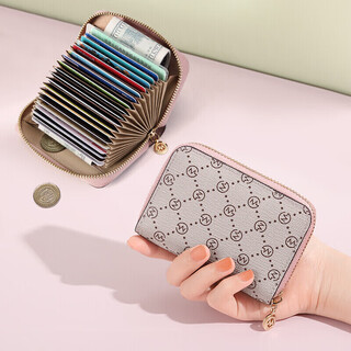 Golf (golf) card holder women's printed coin purse multi-card slot bag women's bag clutch bag casual wallet christmas gift