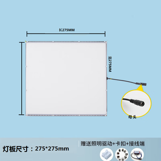Yichen customized bathroom heater led light panel integrated ceiling air heating panel light middle lighting light source replacement accessories universal 275*275mm including driver 14w white light