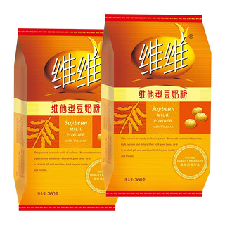 Vv soy milk powder vita type 760g small packet nutritional drink breakfast meal replacement students middle-aged and elderly soy milk powder 360g vita type soy milk powder * 2 bags (about 22 small packets