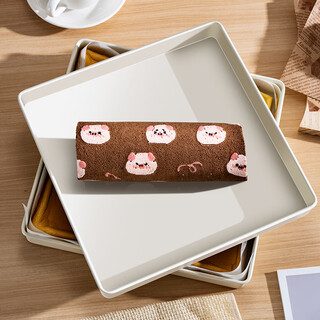 Vinland british cake roll baking pan 28 28 square towel roll mold oven non-stick snowflake baking special tool 85% users choose dawn white 11 inches