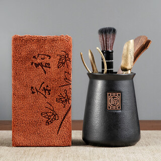 Yaji tea ceremony six gentlemen tea towel tea knife tea clip tea making utensils kung fu tea art tools tea accessories tea making set
