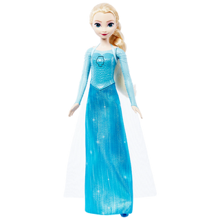90% new barbie frozen girl toy birthday gift ice queen-snow and ice series elsa jfh84