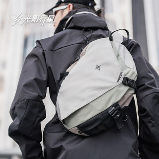Light and shadow planet (gyxx) star crossbody bag men's outdoor cycling bow and arrow bag fashion casual commuting multifunctional shoulder chest bag