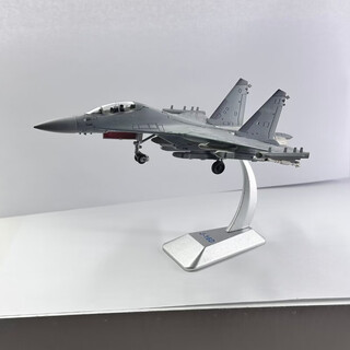Wanre 1 48 j-16 domestic fighter alloy model static simulation military aircraft model j-16 su-30 ornaments 1 100 j-16d 17cm long (speed brake can be opened)