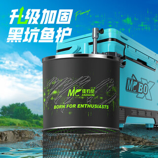 Jiadiaoni black pit vigorous horsefish protection wild fishing quick-drying fish protection net portable thickened fishing protection fishing gear single circle 40250