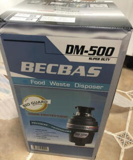 Becbas dm500 food waste disposer household kitchen food waste shredder