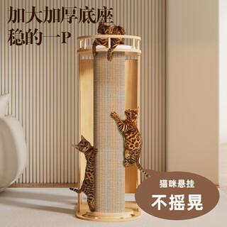 Fandu pet house cat climbing frame multifunctional inclined ladder cat wall cat scratching column inclined large area cat scratching mat yunding cat nest