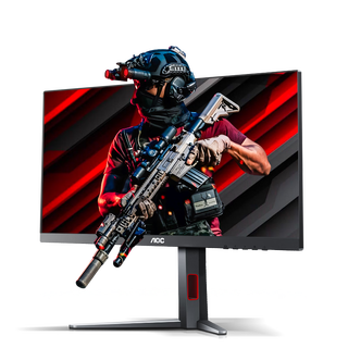 80% new aoc 27-inch 2k fastips native 180hz 10bit 1ms hdr400 factory color calibration lifting gaming e-sports computer monitor aegis series q27g4