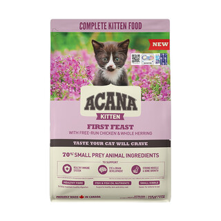 Acana cat food for adult and young cats, chicken, fish, farm feast imported from the united states, grain-free 1/1.8/5.4kg, feast for young cats 1.8kg (25.7) 0kg