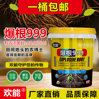 Huaneng explosive root vegetable and fruit tree fertilization powerful rooting and seedling water-soluble fertilizer barrel explosive root root multi-rooting agent explosive root 999 20kg*1 barrel