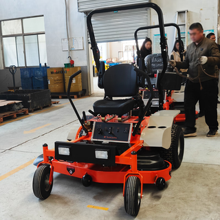 Driving-type zero-turn lawn wheel-type lawn mowing garden lawn side row automatic zero-turn riding lawn mower 48 inches