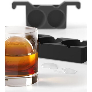 Whiskey ice ball ice machine, personal ice machine, cocktail bubble-free ice cube mold, special-shaped diamond ice, large round shell with protective shell diameter 6c