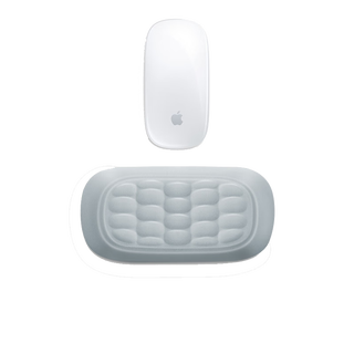 Luwei ergonomic mouse wrist pad, high density memory foam wrist rest, keyboard hand rest, mouse hand wrist rest, computer office gaming wrist pad, palm rest, memory foam wrist rest 136*73*20mm