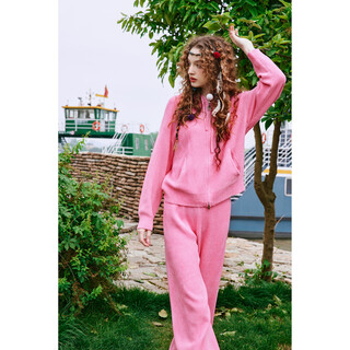 Wancaoyi 2024 winter new fashion set h43212351 barbie pink s