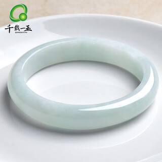 Once in a thousand jade jade bracelet women's jade bracelet temperament jade bracelet for mom or girlfriend meaning happiness connected approximately 58-59 mm qzc6256