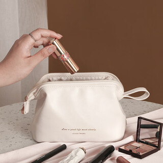 Lohas travel cosmetic bag portable small women's mini small package small toiletries and skin care products women's compact outing waterproof storage bag