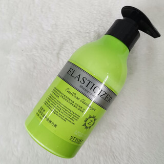 Stylist's refreshing and moisturizing elastin to improve frizz and split ends, replenish moisture and moisturizing elasticity, smooth and elastic. stylist's refreshing and moisturizing elastin for rolls, 1 yellow bottle
