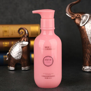 Sanrong meisi flagship collagen curl styling milk scratching wool curling elastin curly hair styling artifact for men and women 1 bottle (300ml)