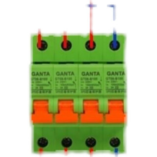 Chint nu6 first-level surge protector 4p25ka three-phase 385v power supply lightning protection spd10350us 80ka 4p