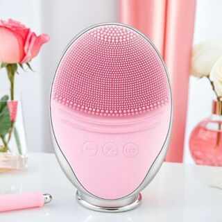 金稻声波彩光洁面仪深层按摩洁面仪清洁洗脸仪美容电动多功能 金稻声波彩光洁面仪