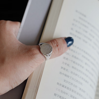 The same sterling silver 18k gold-plated seal tail ring from killing eve, original niche ring, sterling silver non-gold-plated version (2024.5.16 iteration)