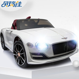 Berica children's electric car four-wheel car bentley authorized remote control toy car for boys and girls that can sit on a person baby gift