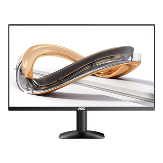 80% new aoc 23.8-inch ips technology screen wide viewing angle hdmi interface low blue light eye-friendly wall-mountable computer office lcd monitor 24b2xh