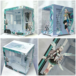 玩嘉孤勇者PULS海景房电脑机箱台式主机机箱atx白色360水冷暴风雪 孤勇者PLUS天选 官方标配单机箱