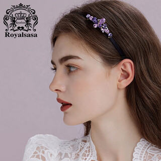 Royal sasa royal salsa hair hoop head accessories women's elegant rhinestone pressure hair head hoop adult celebrity hair accessories head hairpin