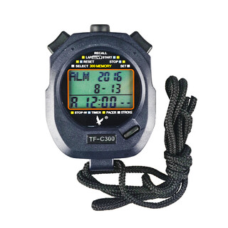 Tianfu electronic stopwatch timer coach competition dedicated professional running track and field sports physical education teacher pc2810 tf-c300 three rows 300 lanes