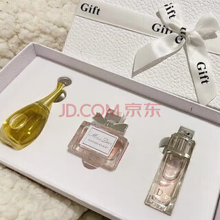 D'ao version perfume q version sample counter long-lasting light fragrance fresh fragrance for ladies and girls 5ml gift for girlfriend and wife white box three-piece set + gift bag